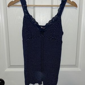 La Vie En Rose pokadot tank